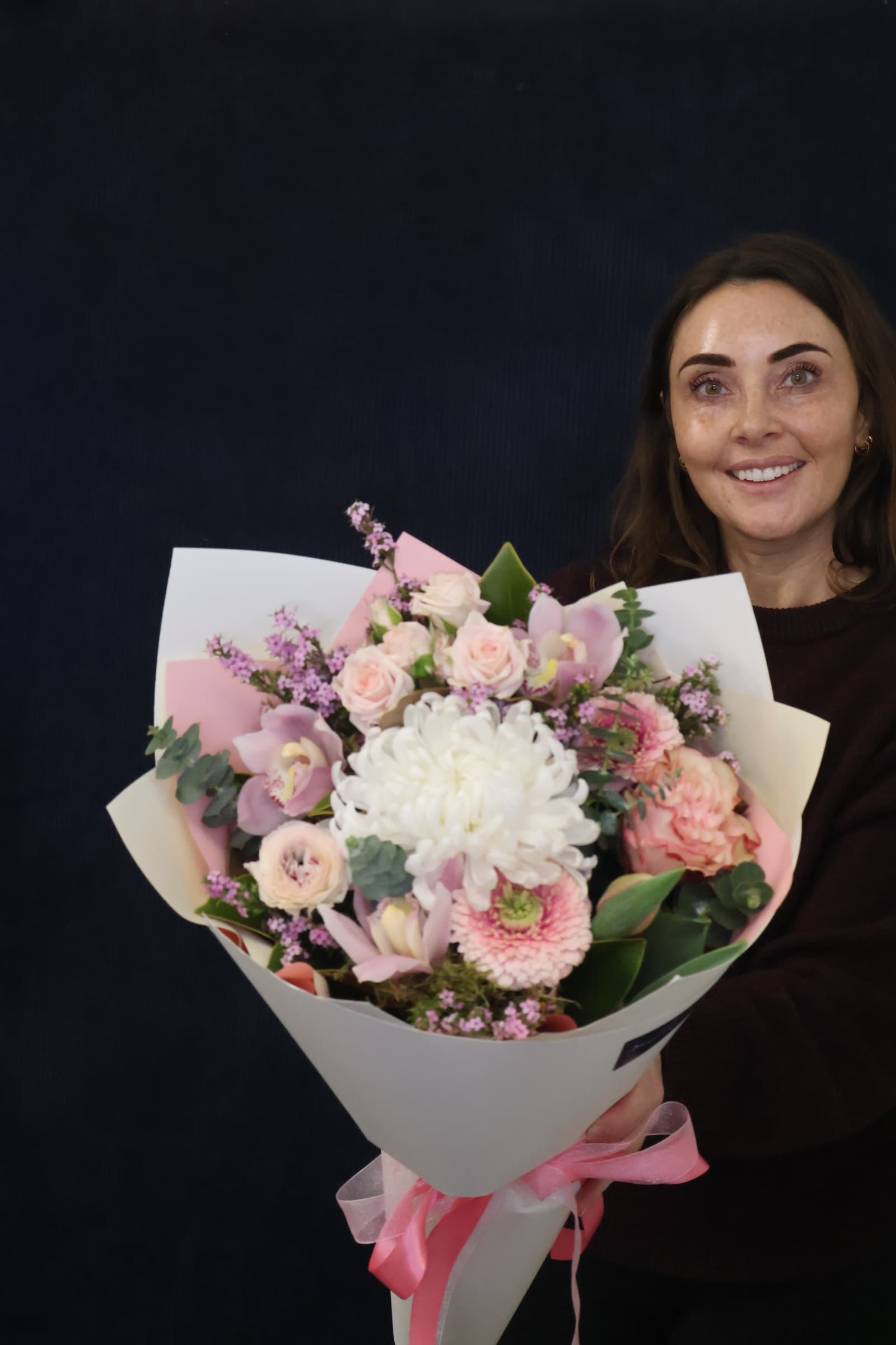 Real Bouquet | Blushcious order made by Amy's Flowers