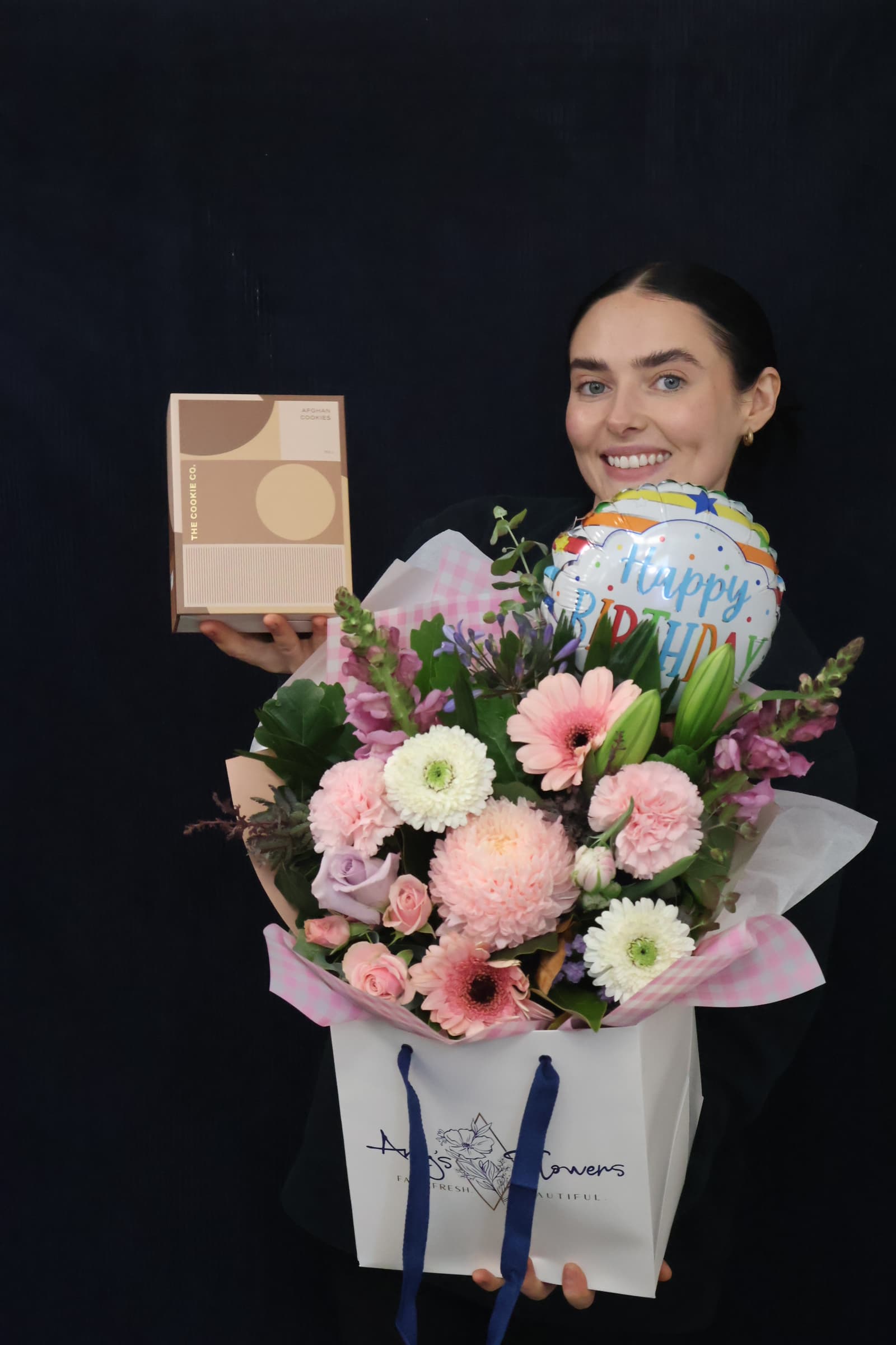 Real Bouquet | Blushcious order made by Amy's Flowers
