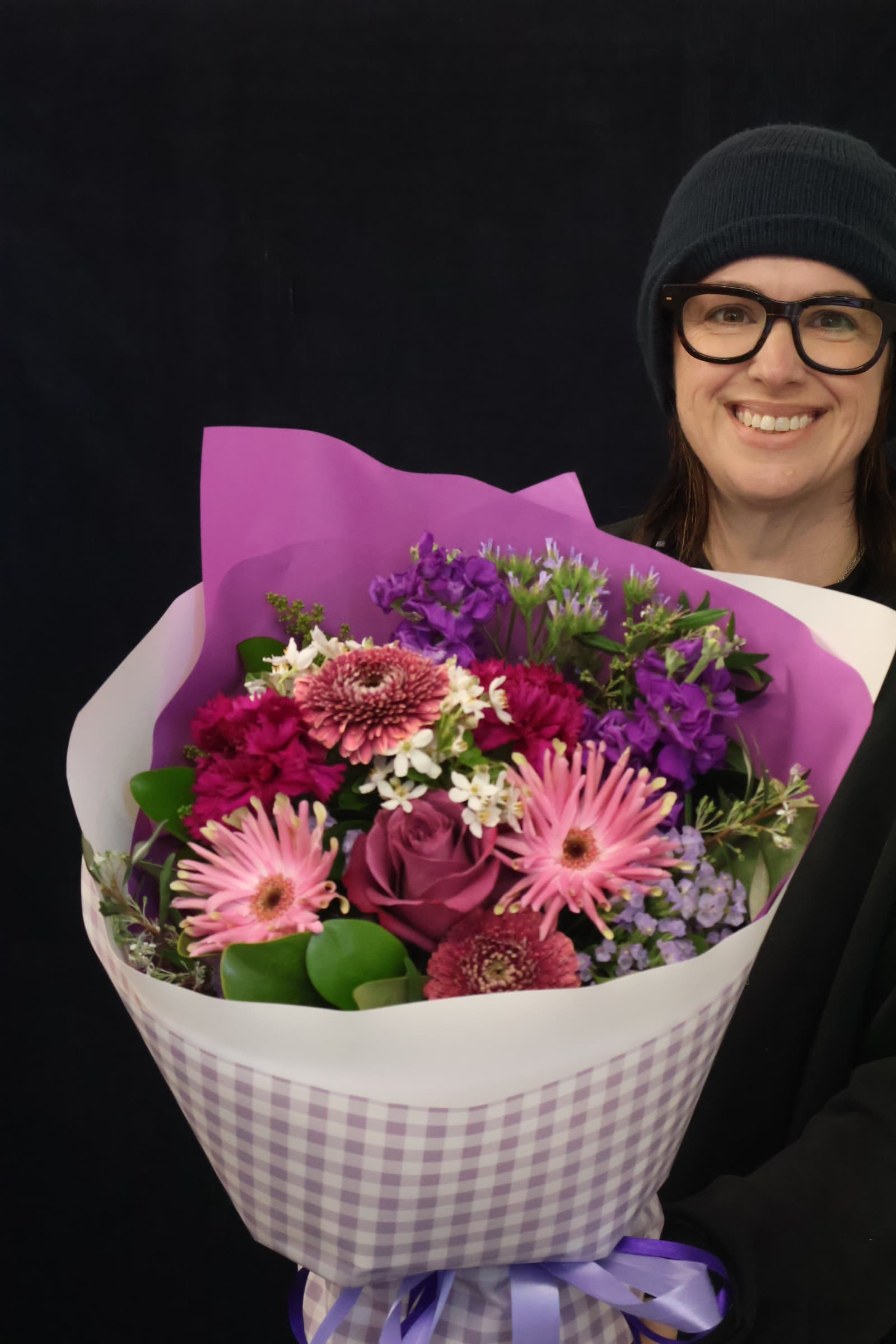 Real Bouquet | I Lilac You order made by Amy's Flowers