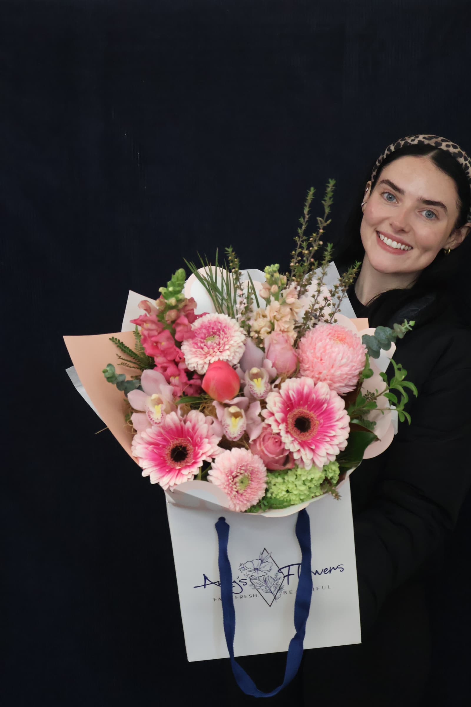 Real Bouquet | Blushcious order made by Amy's Flowers