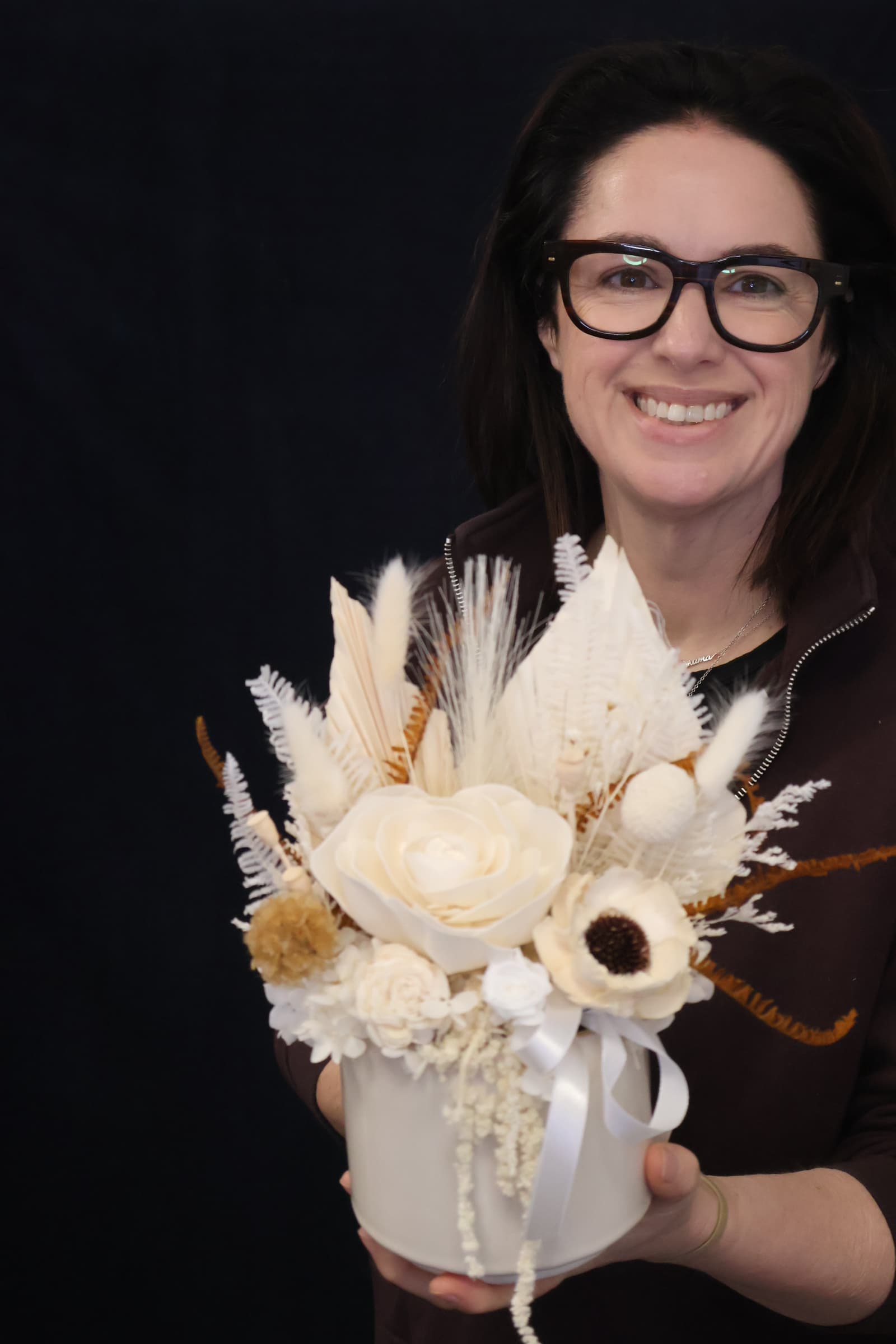 Real Preserved Arrangement | Vanilla Bean order made by Amy's Flowers