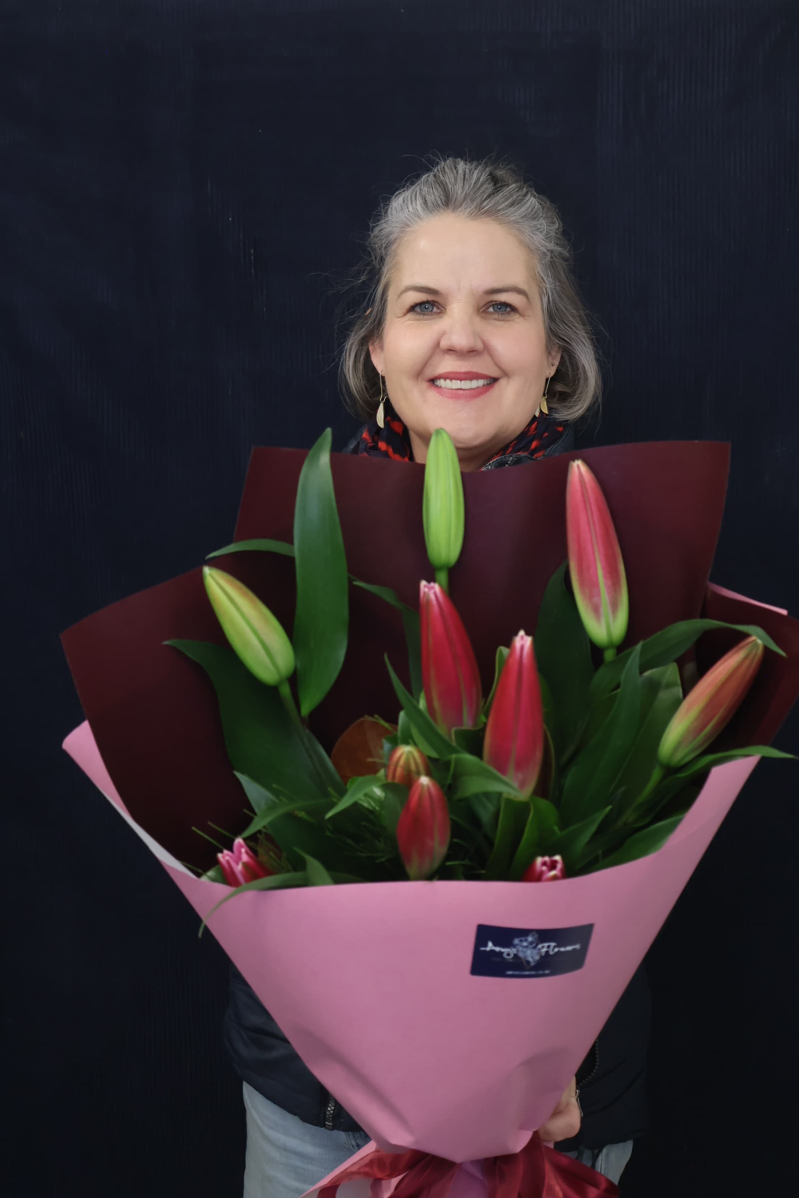 Real Bouquet | Oriental Lily order made by Amy's Flowers