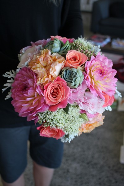 Wedding bouquet. 