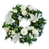 Wreath | Classic White and Green 