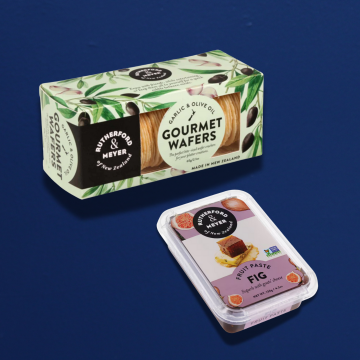 Rutherford & Meyer | Fruit paste & Crackers