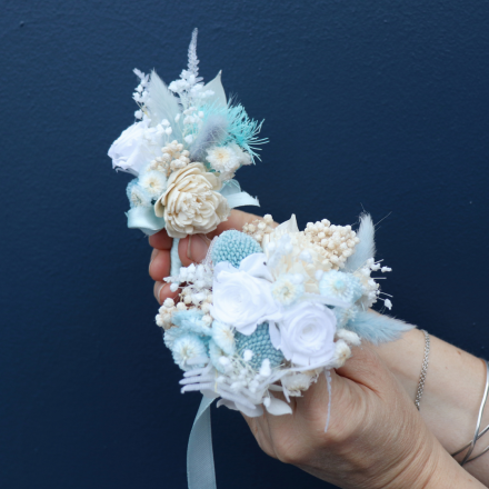 Wrist Corsage Preserved | Baby Blues