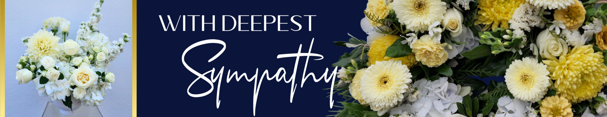 Sympathy + Funeral Flowers