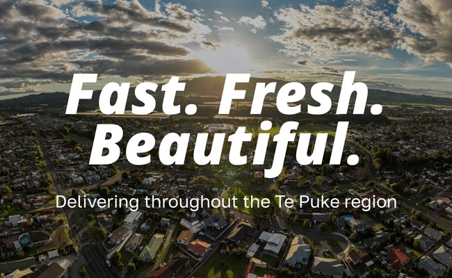 Fast. Fresh. Beautiful. Same day flower delivery throughout Te Puke.