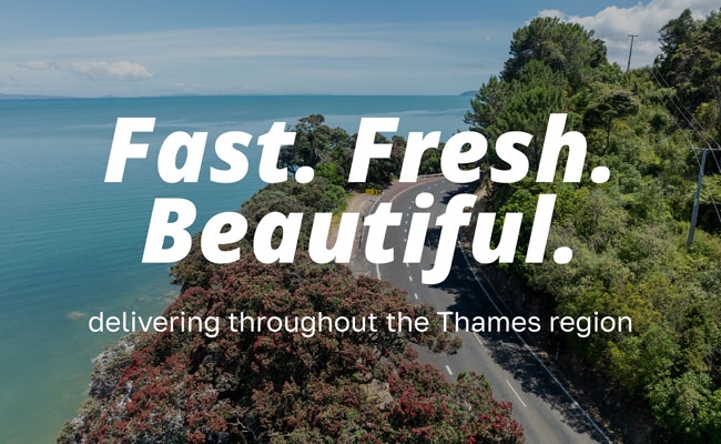 Fast. Fresh. Beautiful. Same day flower delivery throughout Thames.