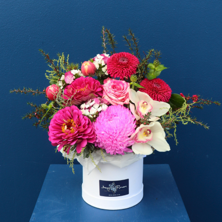 Hat Box | Tickle me Pink