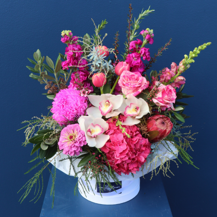 Hat Box | Tickle me Pink