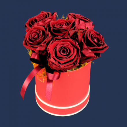 Preserved Hat Box | Roses 