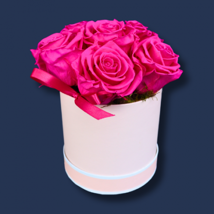 Preserved Hat Box | Roses 